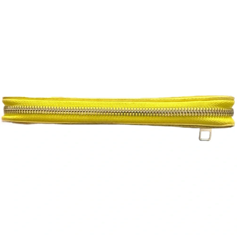 Louis Vuitton 2013 Damier Infini Zippy Wallet (RARE) Yellow with LV Dustbag